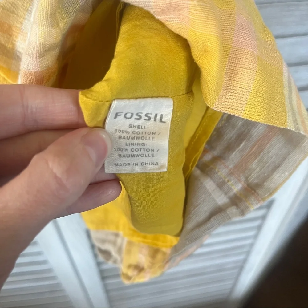 EUC Fossil A Line Mini Skirt - Picture 6 of 7
